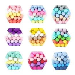 20pcslot Baby Silicone Beads круглый подрегай