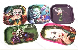 Niestandardowe tace do walki Rozmiar 18014015 mm Rolling Metal Tray Cartoon Rolling Tobacco Tray Ręczne Roller Akcesoria papierosy 5083610