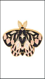 Pinos broches jóias desenhos animados de borboleta broche unisex liga de liga unissex beel pinos de lapela de flor de folhas de folha de lua corpor bilhetes euro4828795