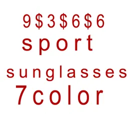 Summer Man Fashion Eyewear dirigindo óculos de sol Goggle Mulher ciclismo esportes ao ar livre Dazzle Sun Glasses Woman Woman Ofeeglasses Bikes Motorcycles Eyewears 7Color