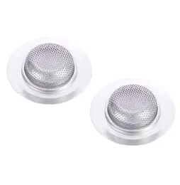 Altre forniture per servizi igienici da bagno 2 pcs per cucina in acciaio inossidabile cucina a bordo largo fulmine per traforate filtro1cm6693939