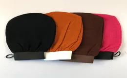 Марокканские перчатки для ванны, очищающие отшелушивающие магические перчатки, коричневые черные тела массаж ванны скруббера 6029832