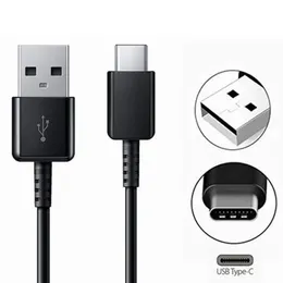 Original 100cm USB 3.1 Type-C Fast Charging Data Cable för Samsung Galaxy A31 A41 A51 A71 5G S20 S10 S9 S8 Plus Note8