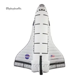卸売広告インフレータブルスペースシャトルバルーン33フィートロケット宇宙船レプリカ空気爆発航空機モデル