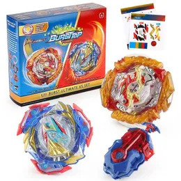 4d Beyblades Blade B-205 Burst Ramggan Ultimate Valkyrie vs ser definido com o jogo de batalha de lançador Gyro Toy Spinning Top Q240430