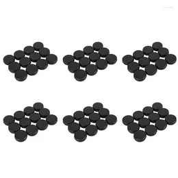 Storage Bottles 72Pcs 1Oz Black Aluminum Tin Jars Round Screw Lid Containers Empty Metal For Organizing Cosmetic Small Jewelry