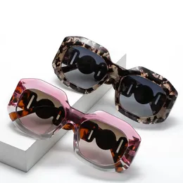 Masowe wygodne kobiety okulary przeciwsłoneczne małe rombus pełny projekt specjalny projekt marki dla strojów unisex z UV400 240423