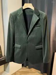 Ternos masculinos 24 primavera e verão casual maiô jaqueta moda masculino blazer