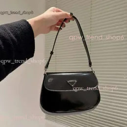 Новая дизайнерская сумка с подмышками Crescent Messenger Bag Solid Color Fashion Women