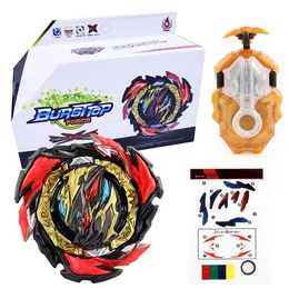 4D Beyblades Blayblade Burst B-191 Dangerous Belial Upgraded Metal Spin Combat Top Bey Gyro with Sparking LR String Launcher Q240430