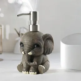 Manual de dispensador de sabão líquido Manual de mão Multurese Bump Elephant em forma de bancada de lavanderia de banheiro bancada