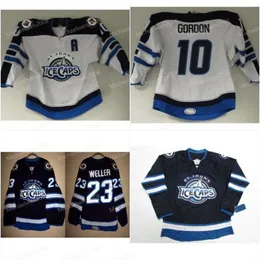 CeoMitNess Men St JohnsIce Caps Jersey 10 Gordon 29 Patrik Laine 26 Blake Wheeler 55 Mark Scheifele 9 Kane Hockey Jerseys