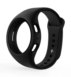 Titta på band Fashionabla Sports Armband för Samsung Galaxy 4/5 (2022) -44mm Soft Sile Bumper Protective Case med Rem Q240430