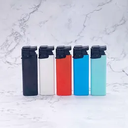 가스 흡연이없는 맞춤형 플라스틱 전자 전자 전자 가벼운 플라스틱 리필 가능한 전자 aansteker 라이터 Feuerzeug