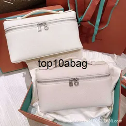 Loro Piano Bag Loro Pianaa Loro Pianaa LP19 Bolsa de lancheira de couro genuína Gigi Gigi Mesmo estilo pianaa litchi Padrão bolsa de couro para mulheres para mulheres