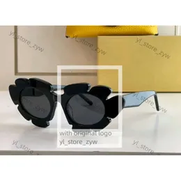 Flowers Sunglasses Nude/Dark Grey Lens Cateye Shape Women Fashion Summer Sunnies Oversize Sunglasses UV400 Eyewear Flower Sunglasses 5127