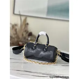 Luis Vintage LVVL LVITY LVSE Designer de bolsas Papillon Luxury BB Black M59800 acolchoado e bordado bezerro liso de couro crossbody saco de bolsa de ombro 7a Qualidade