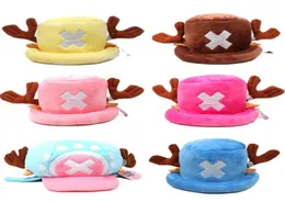 Party Masks Funny Anime Hats One Piece Tony Chopper 2 Years Later Cap Japanese Cartoon Cosplay Plush Winter Hat Women Gifts Hallow3094388