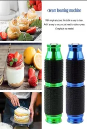 Whole Aluminum Alloy Mini Bottle Opener Cream Whipper Smoking Charger Whipped With Rubber Grip Dispenserju07513510026