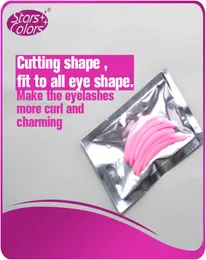 99 Perm Eyelash Patch Wimpern Hebebads Resuleable Silikon Permingstangen Pink Plastik 3 verschiedene Größen6340816