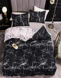 Marble Bedding Set For Bedroom Soft Bedspreads For Double Bed Home Comefortable Duvet Cover Quality Quilt Cover And Pillowcase 2202202511