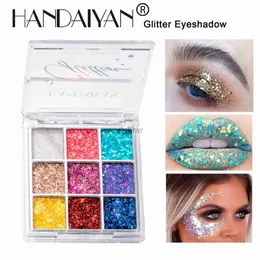 Body Glitter Shimmer Eyeshadow Glitter Body Face Art LEXINAS DIAMIAIS JODELES DE DIREITAS PALET PALET PALET FESTIVAL DE FESTA DA FESTA DO D240503