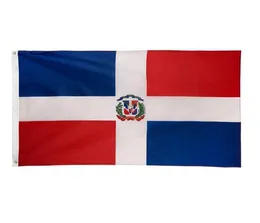 Dominican Flag High Quality 3x5 FT 90x150cm Flags Festival Party Gift 100D Polyester Indoor Outdoor Printed Flags Banners7890476