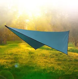 Suprimentos de acampamento Pano de sol ao ar livre Sunsn Tent de quatro canto Diamond Canopy9963814
