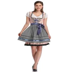 Kojooin Women039s Vintage Alman Dirndl Elbise Kostümleri Bavyera Oktoberfest Cadılar Bayramı Karnavalı G09253890270