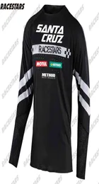 Santa Cruz Motocross Jersey Motosiklet Dağ Bisiklet Enduro MTB BMX DH Tshirt Giysileri Maillot Ciclismo Downhill Mountain Forsa X3836909