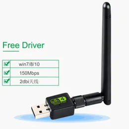 USB Usbless 150m لاسلكي بطاقة شبكة سطح المكتب محمول WiFi دعم Windows Vista/XP/7/8/10