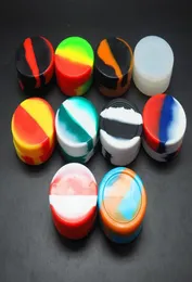 Silicone Cream Boxes Jars 23571022ML Smoke Oil Fume Cream Display Box Container Concentration Containers VT19712700277