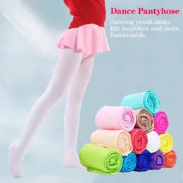 Frauen Socken Mädchen Ballett Tanz Strumpfhosen Kinder Ein dünner Abschnitt Mode Samt Strumpfhosen Baby Solid Color Multicolours Strümpfe für 0-15 Jahre Kinder