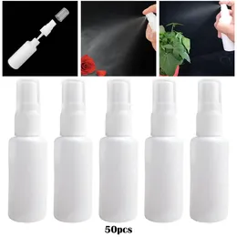 Storage Bottles 50 Pieces Clear Empty Spray 30ml Reusable Fine Mist With Portable Makeup Squirt