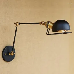 Wall Lamp Vintage Loft Style Industrial Light Home Lighting Adjustable Swing Long Arm Retro Sconce Lamparas De Pared