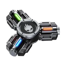 Fidget Toys Metal Spinner Hand Desk Edc Giroscópio Giroscópio Luminoso Giroscópio Alívio do Estresse Toys Criativos para Homens Adultos Crianças Antiestres 240423