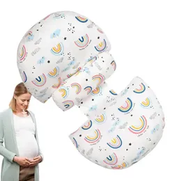 Pregnancy Wedge Pillow U-shaped Waist Pillow Body Pillow Care Pillow Side Sleep Support Pillow 240424