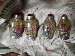 زجاجات مجموعة من 4 احتفالات عيد ميلاد الأطفال مع زجاجة السعوط مرصعة