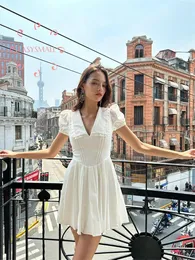 파티 드레스 Easysmall for Love Lemons House of CB Little White Dress Lace Holiday