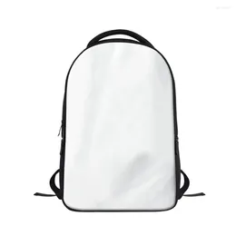 Backpack Drop Blank Stampa Donne Casualmente Borse per la scuola per la pittura fai da te per studente universitario multifunzionale book book