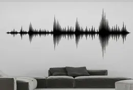 Wall Stickers o Wave Decals Sound Removable Recording Studio Music Producer Room Decoration Bedroom Wallpaper DW67478644306