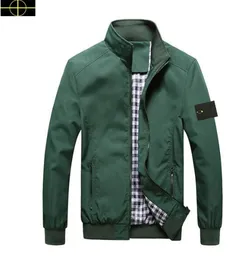 stone jacket 2023 Fashion New Men's Designer Coat Winter and Autumn Baseball Slim Style Classic Casual Windbreaker Coat Zipper jacket