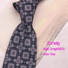 Bow Ties 9cm Tie For Men Neckties Women Fashion Printing Zometg Necktie Business