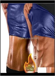 Kvinnliga män termo skjorta svett bastan tank tops kropp shapers midje tränare bantning väst fitness formmodeller modellering bälte klspv sdeen9424458