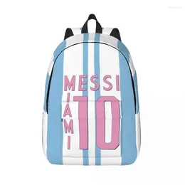 Stume di stoccaggio Messis 10 Football Argentina per adolescenti Student Book Book BOOKPACK Elementary High College Travel