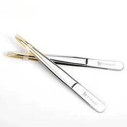 Stainless Steel Eyebrow Clip Beauty Makeup Eyebrow Trimming Tool Eyebrow Pliers Eyebrow Clip Oblique Plucking Clip