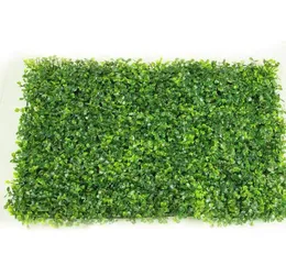 1pc 4060 cm Erbe artificiali piante parete finto prato Faux foglia di erba a foglie di milan fogliame artificiale per decorazioni da giardino per la casa Greenery4763656