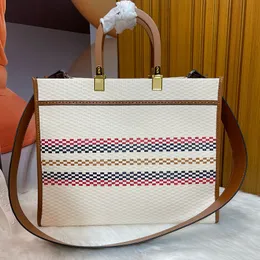 Large Capacity Sunshine Designer Tote Women Handbag Classic Weaving Casual Totes Bag Luxury Shoulder Bags Travel Fashion Weave Purse Woman Crossbody Hand Bags