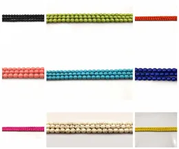 حبات فضفاضة 8mm fringquoise للمجوهرات DIY 11 حزمة ألوان مختلفة من 250pcs6068470