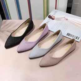 Casual Shoes Wedding Flat Heel Carzy Bling Flats Bride Srebrna Silver Piint Stopa na leniwie